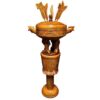 pedestal con batea y herramientas